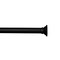 Threadmade Home Shaker Curtain Rod, Wrought Iron - 48"W x 86"L